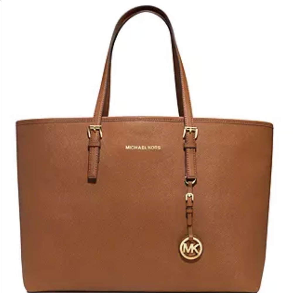 MK Travel Large Saffiano Leather-